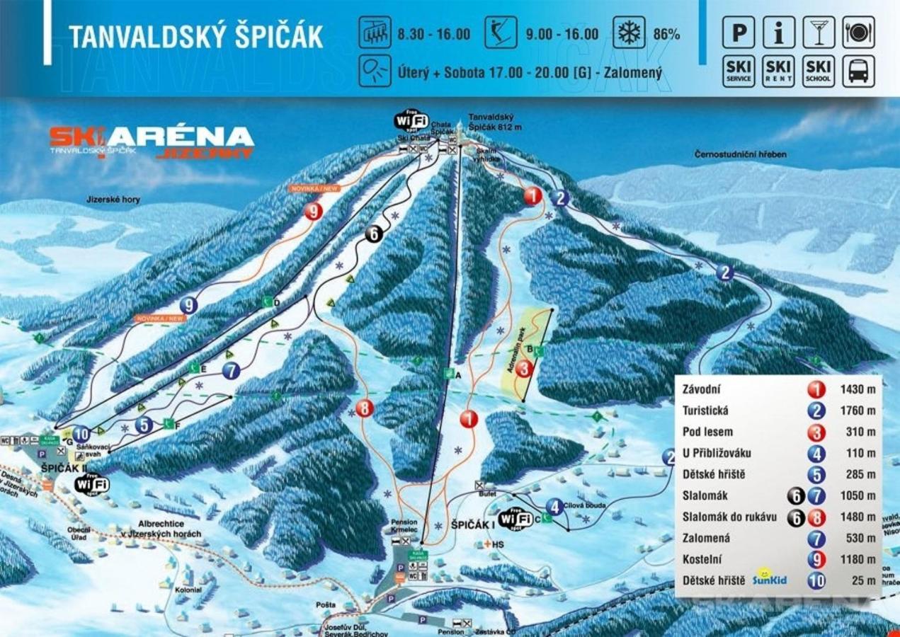 Chata Bajama Bedřichov Εξωτερικό φωτογραφία